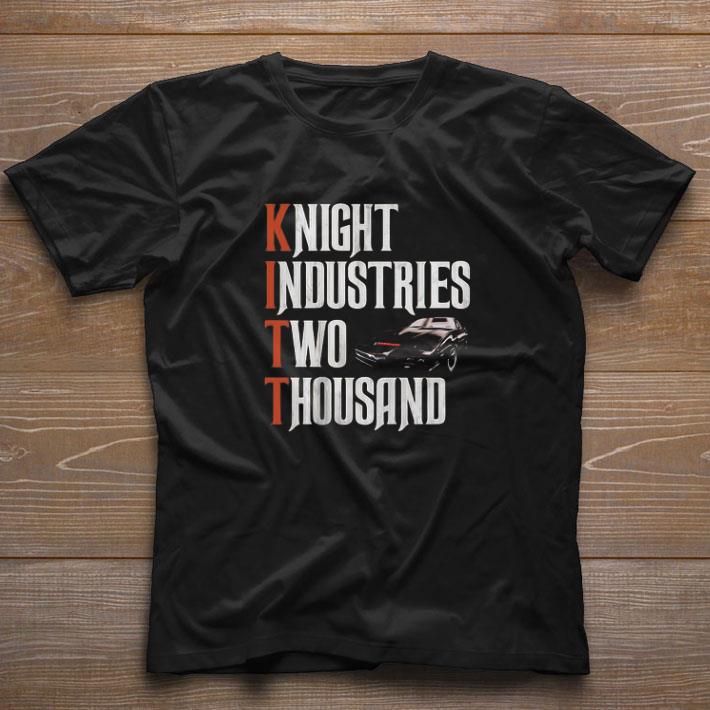 Pretty Knight rider two thousand car shirt