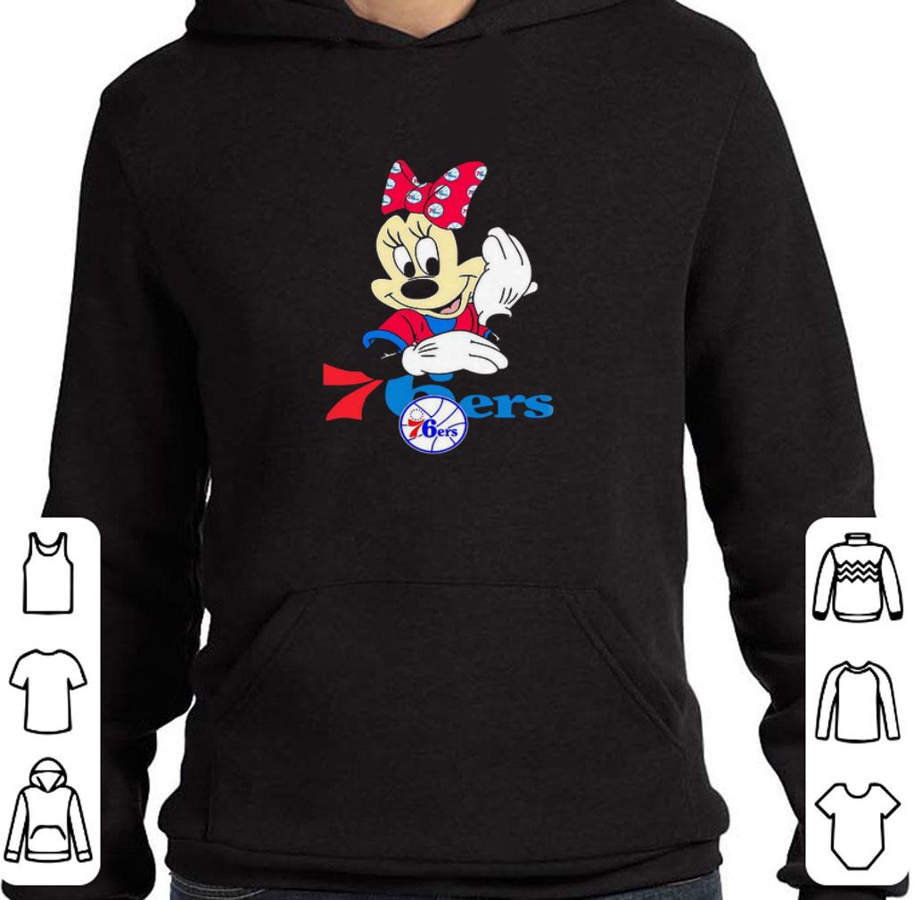 d96fed3c premium minnie mouse philadelphia 76ers basketball shirt 4 - Premium Minnie Mouse Philadelphia 76ers Basketball shirt