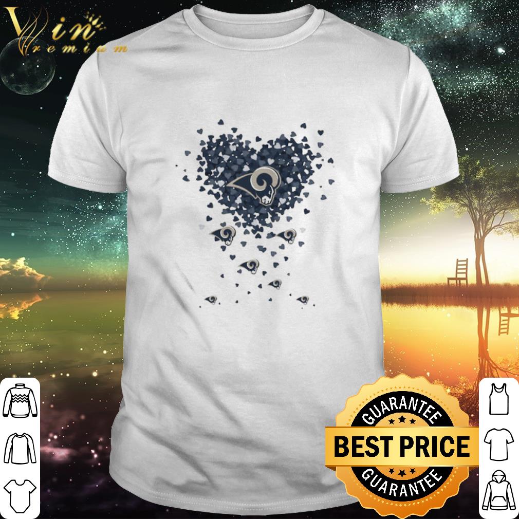 Premium Love Los Angeles Rams Tiny Hearts Shape shirt