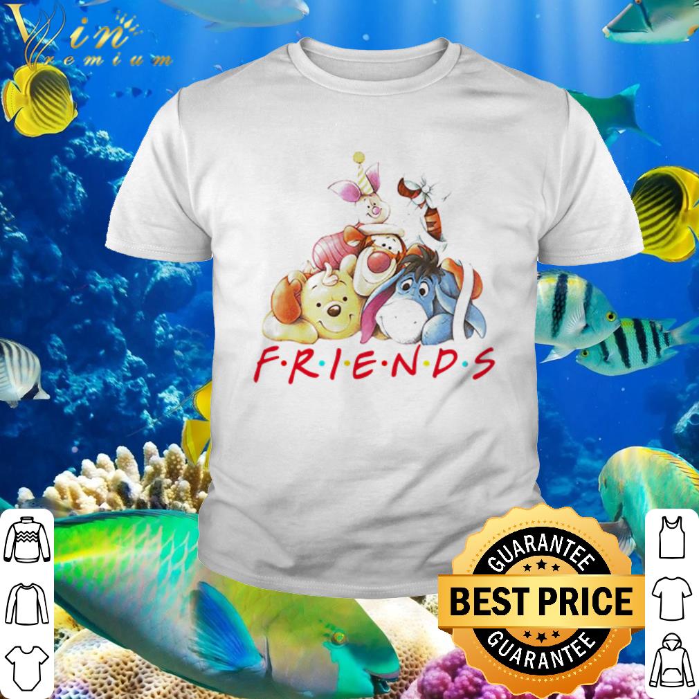 Pretty Winnie The Pooh Cartoon Characters Friends TV Show shirt