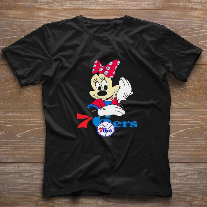 Premium Minnie Mouse Philadelphia 76ers Basketball shirt
