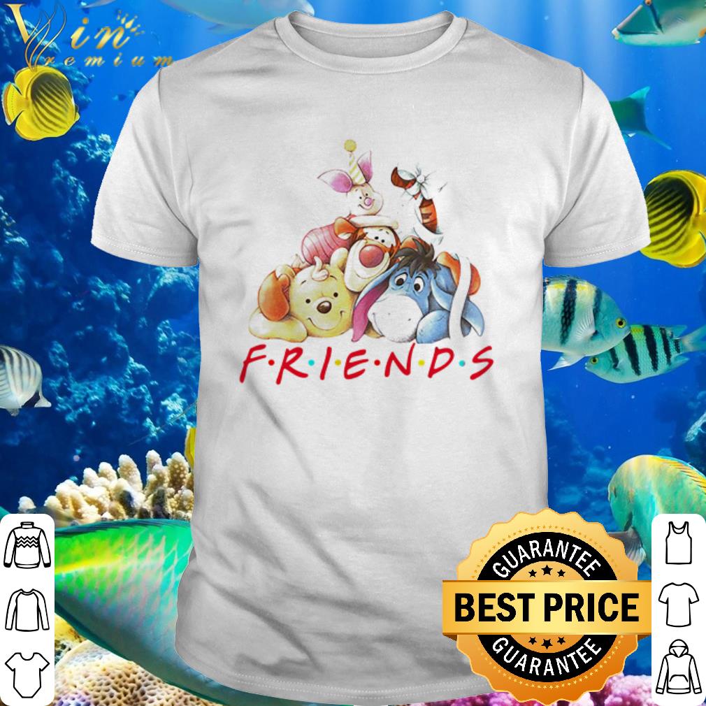 Pretty Winnie The Pooh Cartoon Characters Friends TV Show shirt