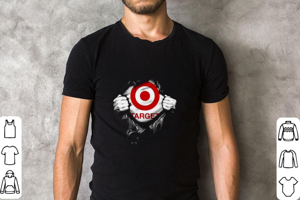 Hot Blood insides target logo shirt