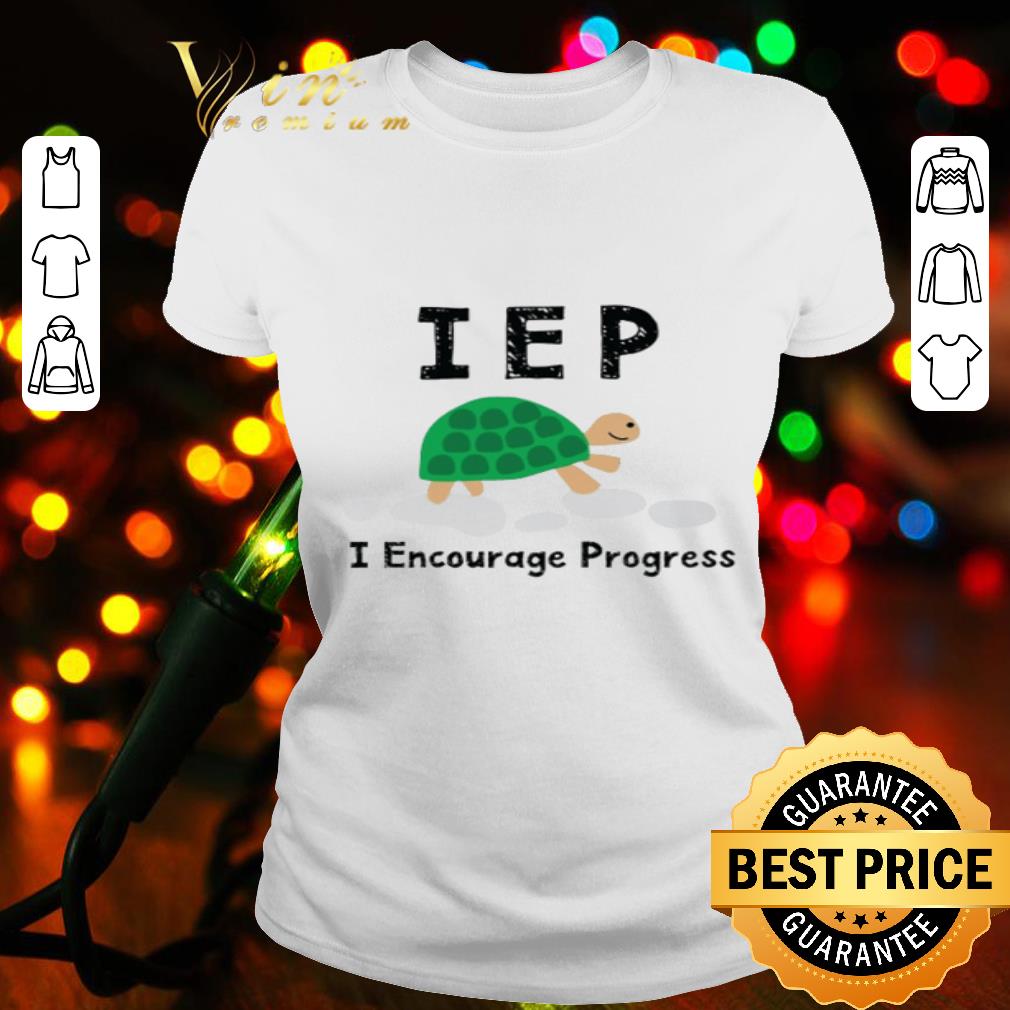 Green Turtle IEP I encourage progress shirt
