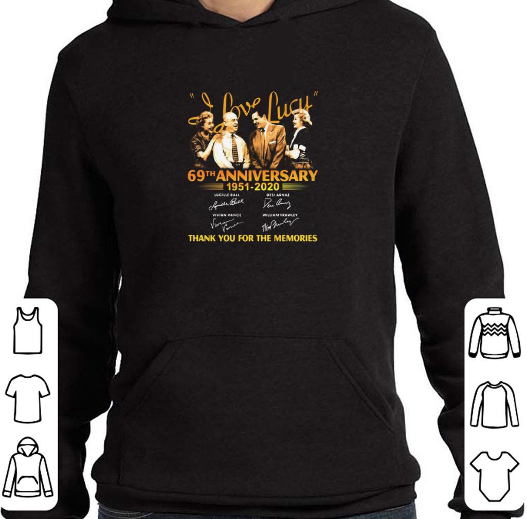 e43b9eac premium i love lucy 69th anniversary 1951 2020 signatures shirt 4 - Premium I Love Lucy 69th Anniversary 1951 2020 Signatures shirt