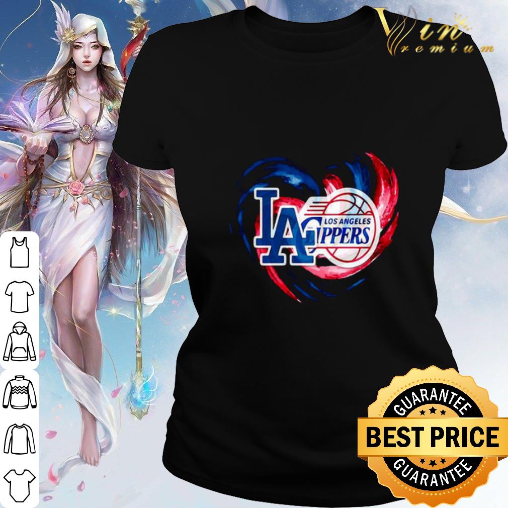 Top Los Angeles Dodgers And Los Angeles Clippers Logo shirt