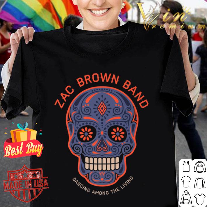 Zac Brown Band - Sugar Skull Halloween Day of the Dead shirt