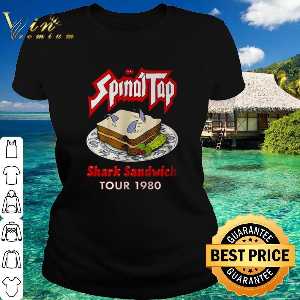 Premium Spinal Tap Shark Sandwich Tour 1980 shirt