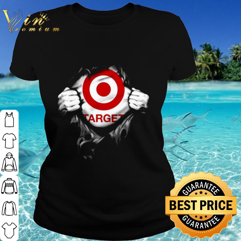 Top Blood insides target logo shirt