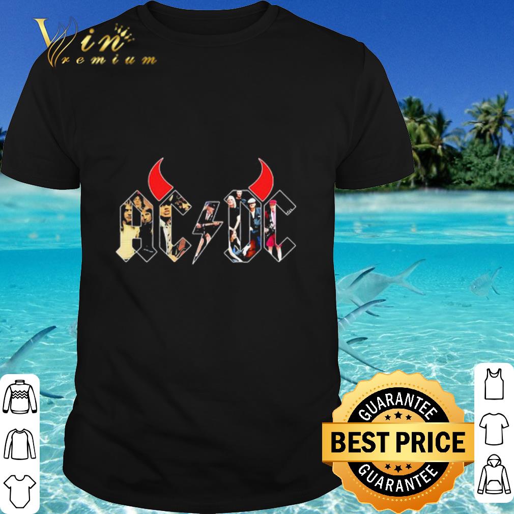 Premium ACDC Band Members Hells Bells shirt