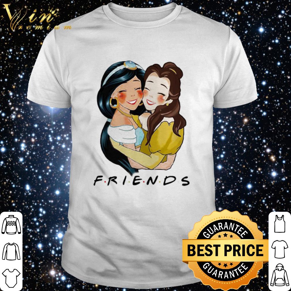 Top Friends disney belle and jasmine shirt
