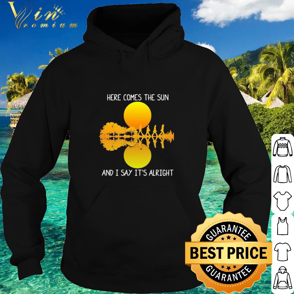 f9ffc311 cool the beatles here comes the sun and i say it s alright shirt 4 - Cool The Beatles Here Comes The Sun And I Say It’s Alright shirt