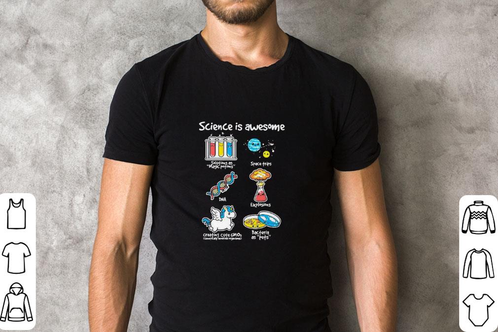 Awesome Science is awesome Solutions as magic potions shirt