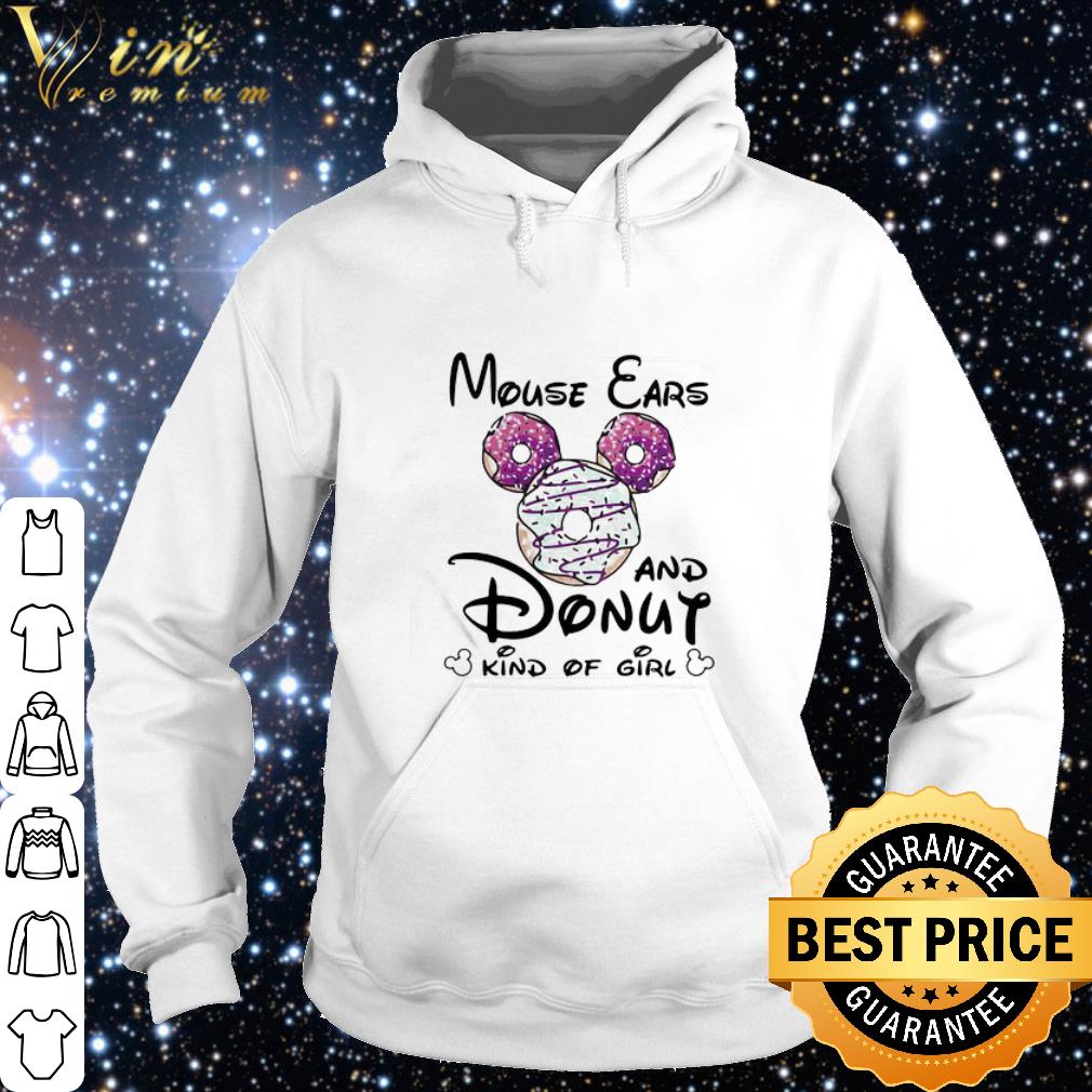 fddb34ba nice mouse ears and donut kind of girl logo shirt 4 - Nice Mouse ears and donut kind of girl logo shirt