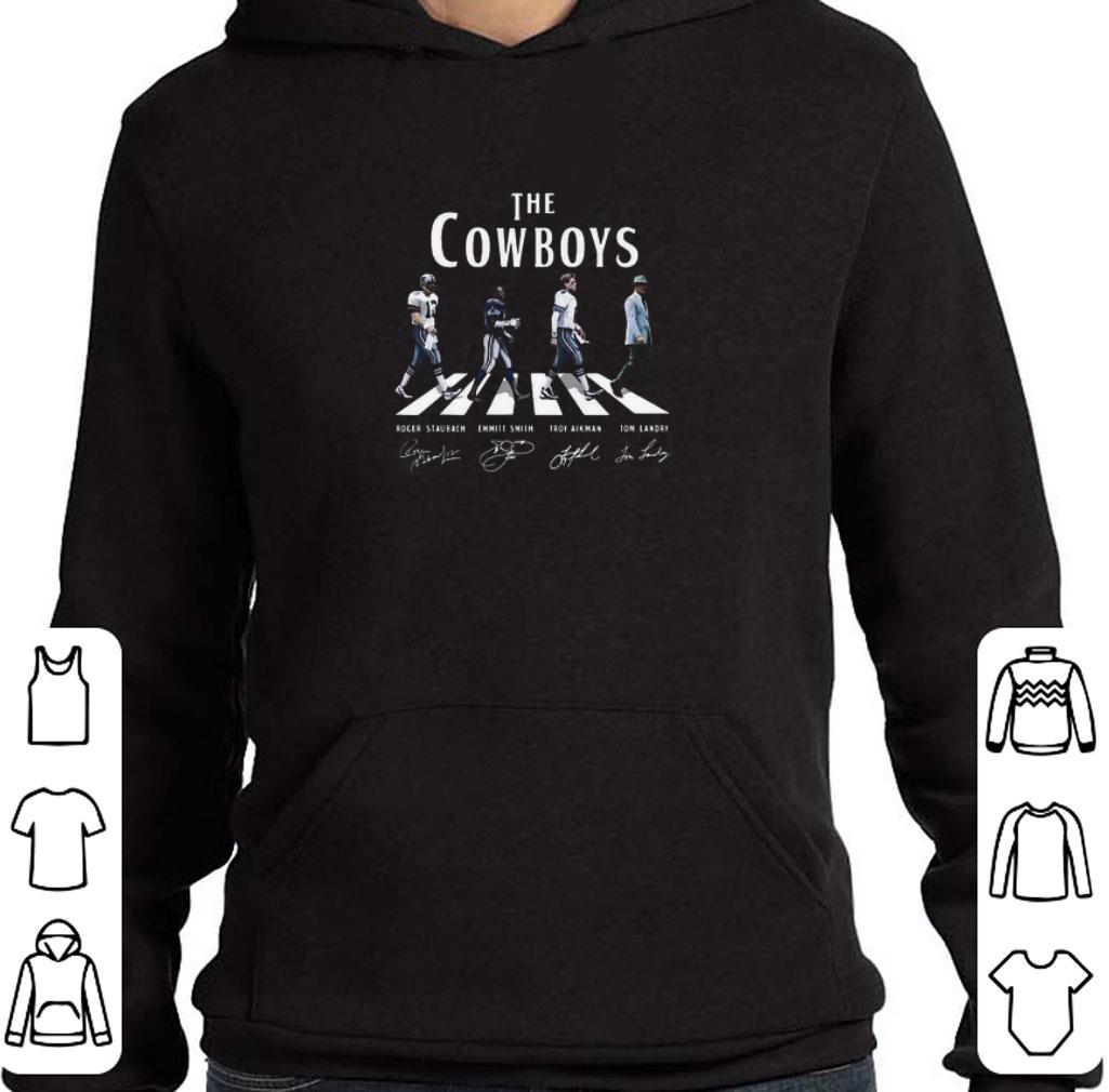 ff1f57d0 top the dallas cowboys football team abbey road signatures shirt 4 - Top The dallas cowboys football team abbey road signatures shirt