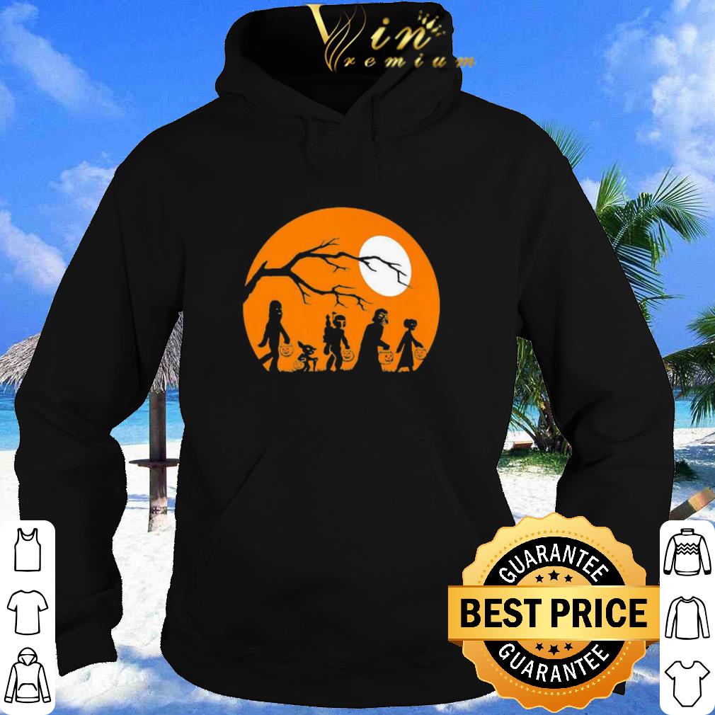 03d11d54 pretty happy halloween star wars pumpkin sunset shirt 4 - Pretty Happy Halloween Star Wars Pumpkin Sunset shirt