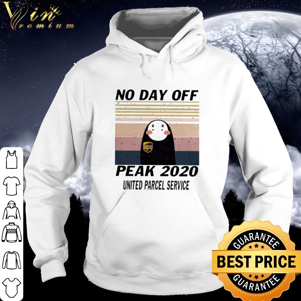 04f2648f premium spirited away kaonashi no day off peak 2020 ups vintage shirt 4 - Premium Spirited Away Kaonashi No day off peak 2020 UPS vintage shirt