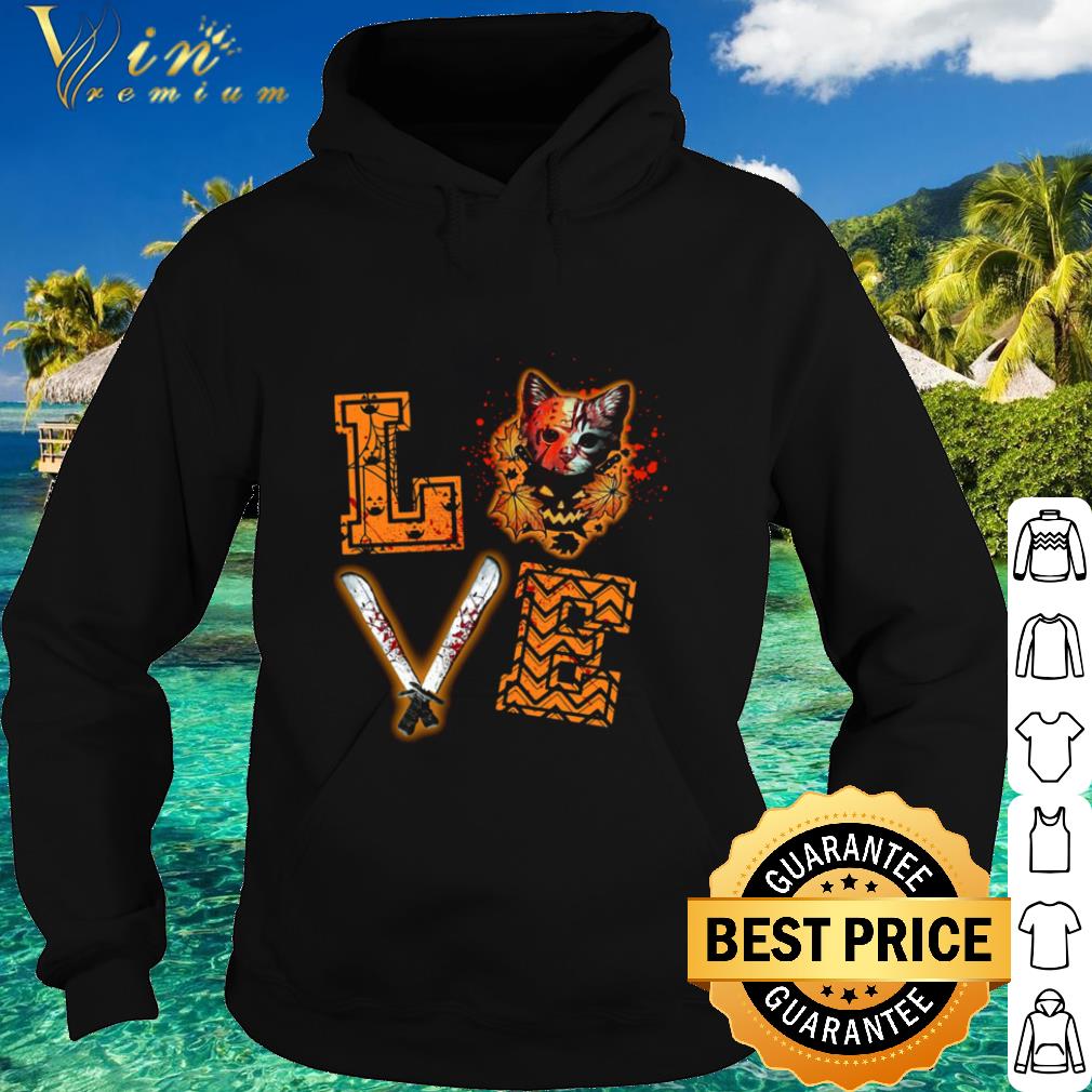 0ba9ac53 nice love jason voorhees cat halloween shirt 4 - Nice Love Jason Voorhees Cat Halloween shirt