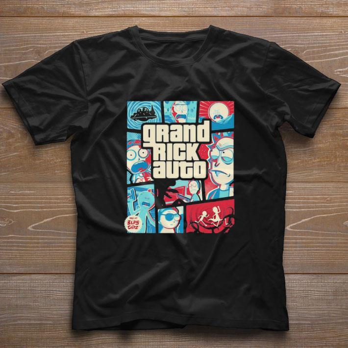 Premium Rick And Morty Grand Rick Auto Blips Taz shirt