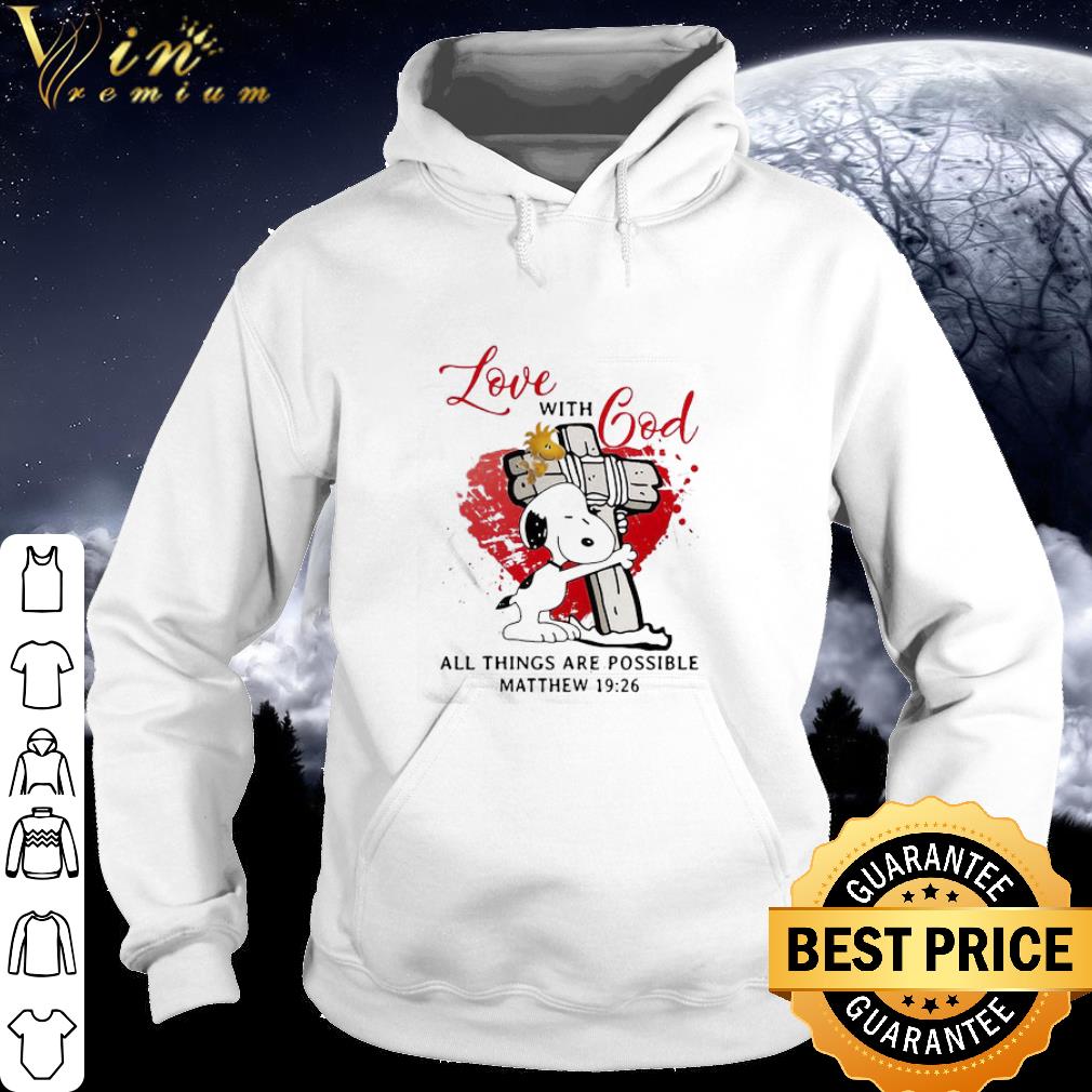 Official Snoopy And Woodstock Love With God All Things Are Possible Matthew 19 26 shirt 250916e2 official snoopy and woodstock love with god all things are possible matthew 19 26 shirt 4 - Official Snoopy And Woodstock Love With God All Things Are Possible Matthew 19 26 shirt