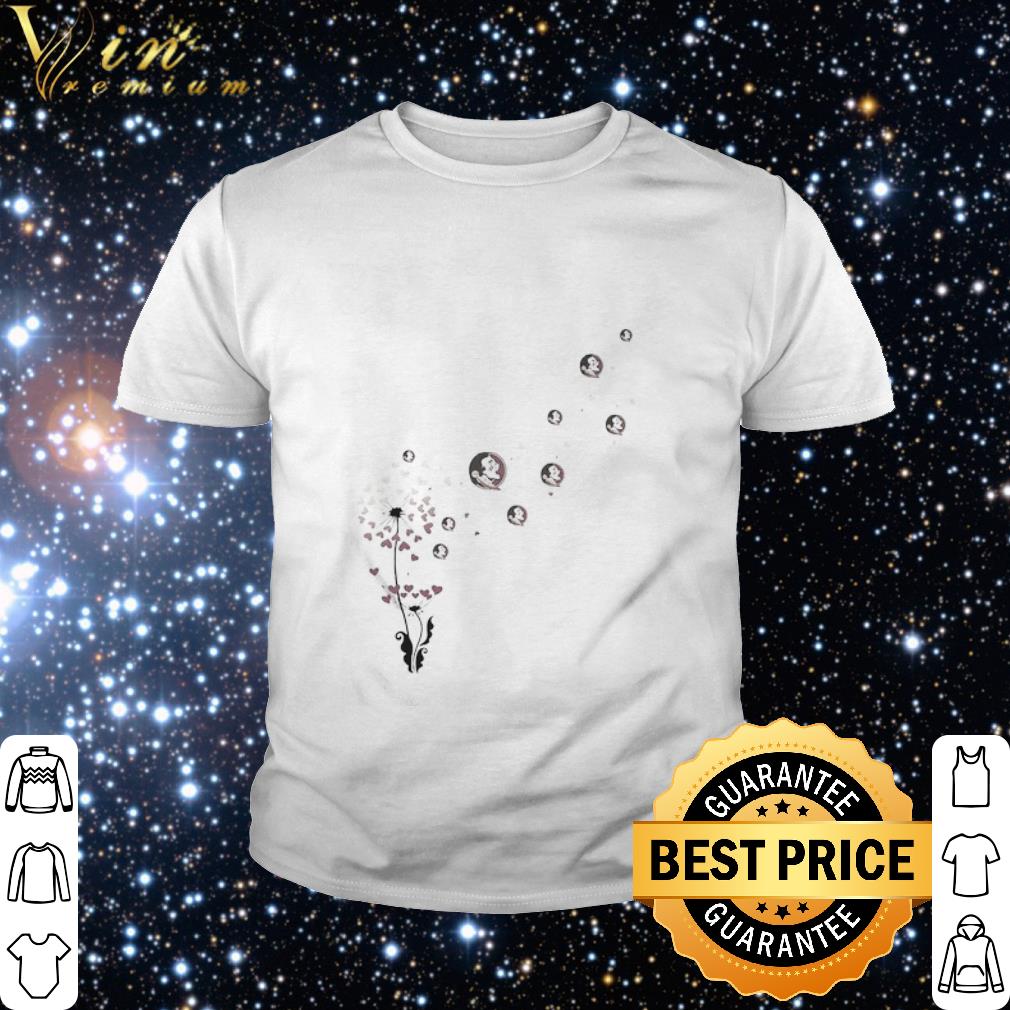 Cool Dandelion Flower Florida State Seminoles Logo shirt