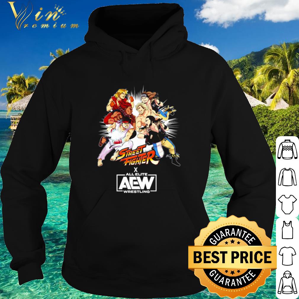 Official Street Fighter all elite AEW wrestling shirt 26521413 official street fighter all elite aew wrestling shirt 4 - Official Street Fighter all elite AEW wrestling shirt