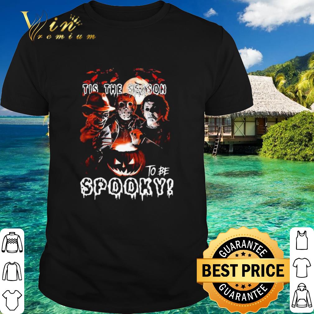 Best Halloween horror characters tis the season to be spooky shirt