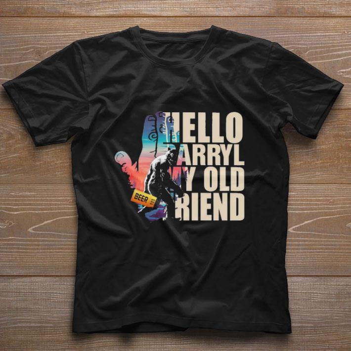 Funny Bigfoot Beer Hello Darryl my old friend shirt