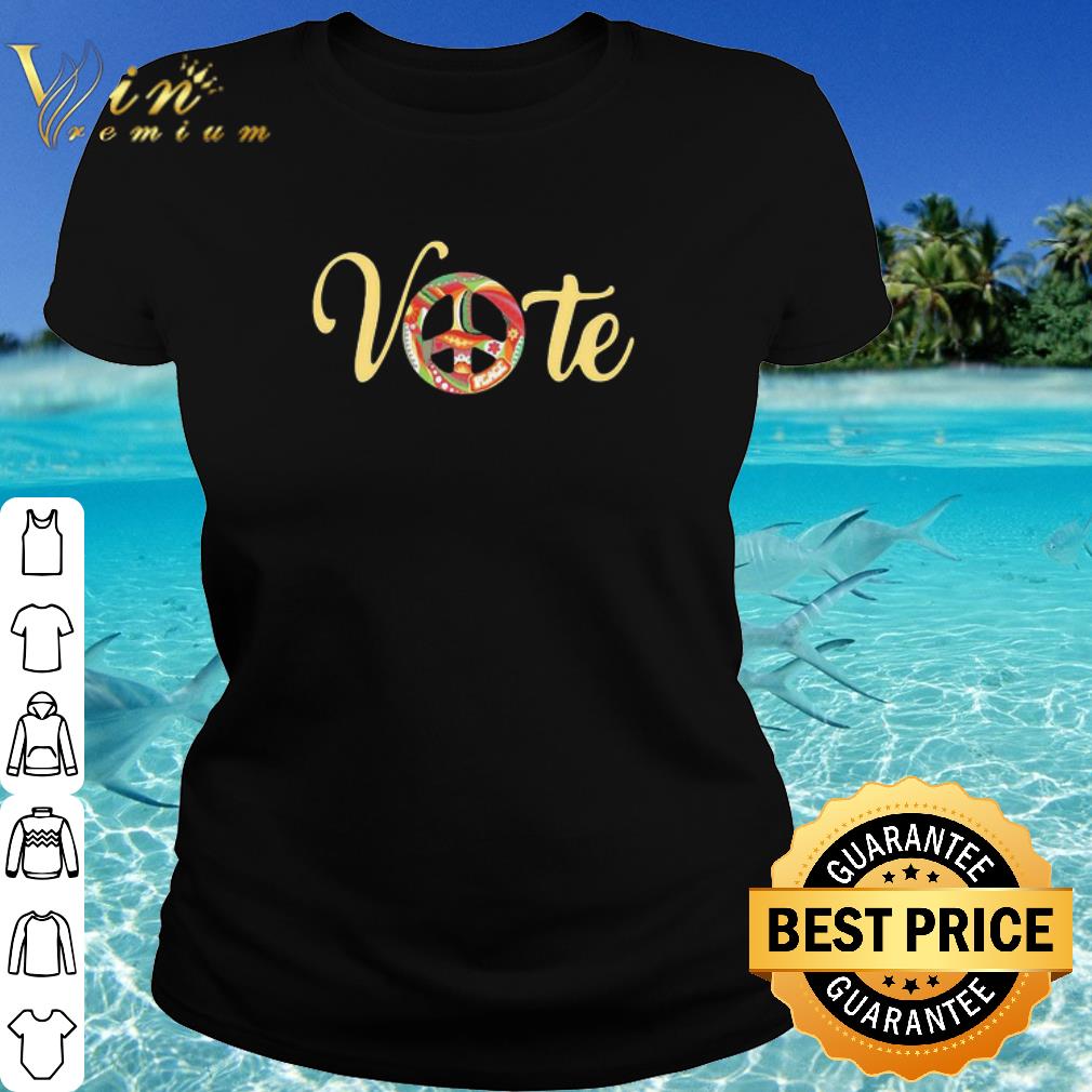 Official Vote Peace shirt