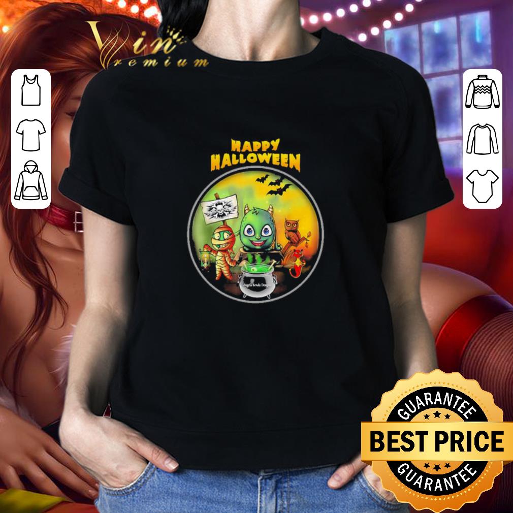 Happy Halloween Angela bendz design shirt