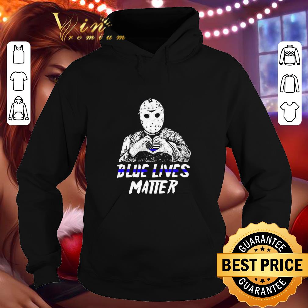 34fe66c7 halloween jason voorhees blue lives matter shirt 4 - Halloween Jason Voorhees Blue Lives Matter shirt