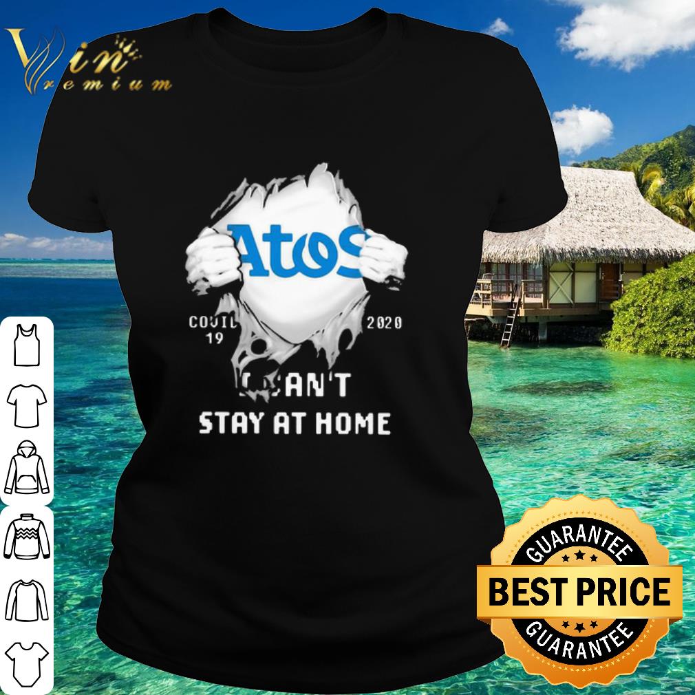 Pretty Atos Syntel Inside Me Covid-19 2020 I Can’t Stay At Home shirt