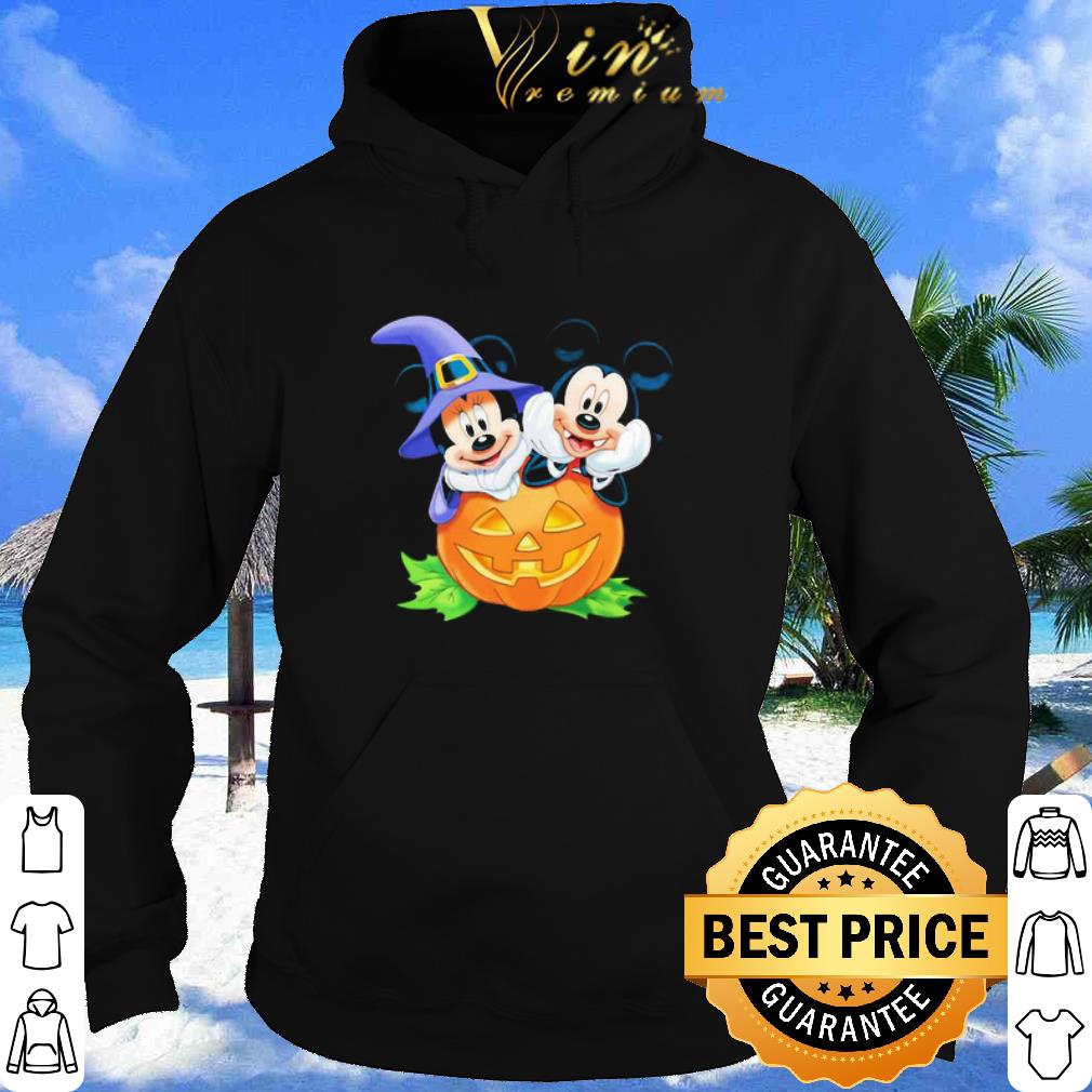 446dbc1e premium halloween mickey mouse and minnie mouse witch pumpkin shirt 4 - Premium Halloween Mickey Mouse And Minnie Mouse Witch Pumpkin shirt