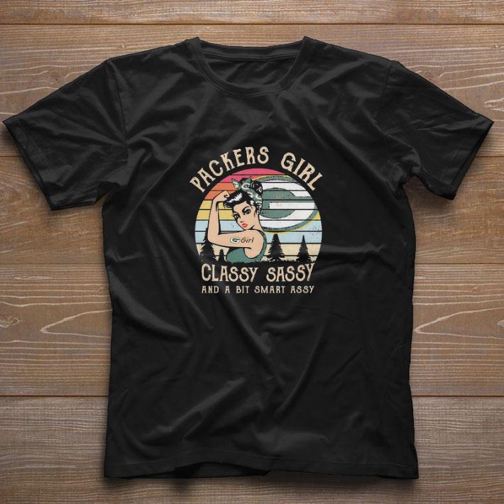 Awesome Packers girl classy sassy and a bit smart assy vintage shirt