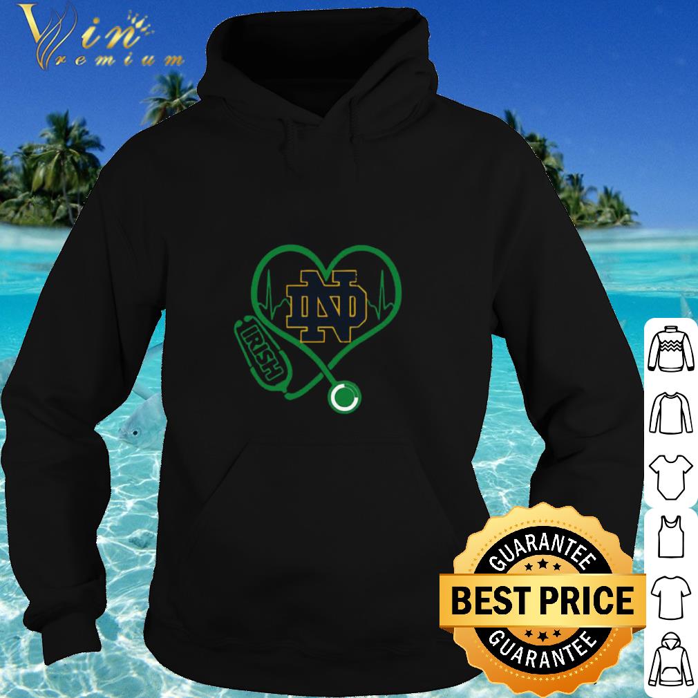 Best Nurse Stethoscope Notre Dame Fighting Irish Heartbeat shirt 47c9d18e best nurse stethoscope notre dame fighting irish heartbeat shirt 4 - Best Nurse Stethoscope Notre Dame Fighting Irish Heartbeat shirt