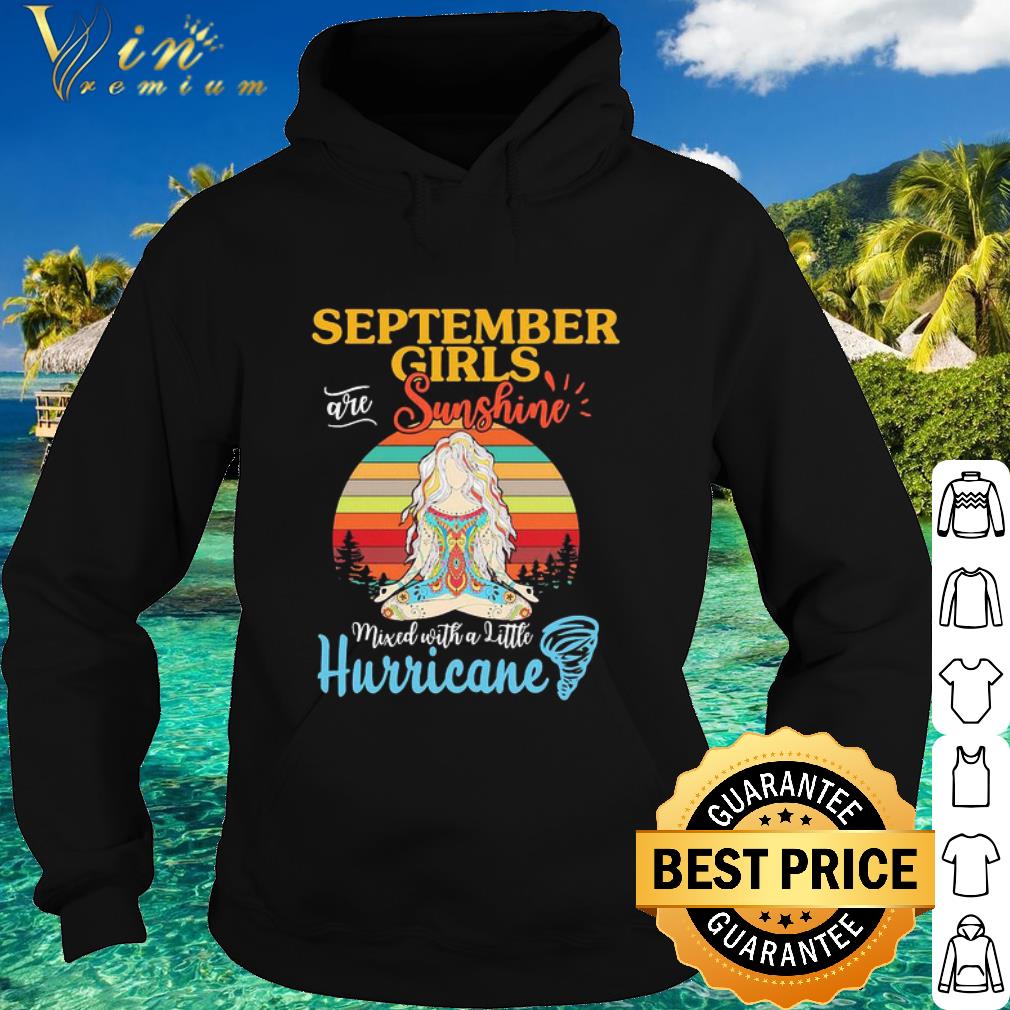4a30cdd8 pretty september yoga girls are sunshine mixed with a little hurricane vintage shirt 4 - Pretty September yoga Girls are Sunshine mixed with a little Hurricane vintage shirt