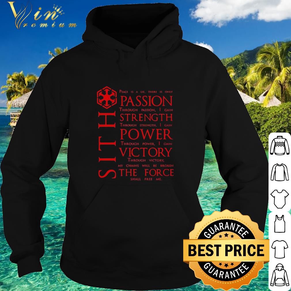 50037fd8 official star wars sith passion strength power victory the force shirt 4 - Official Star Wars SITH Passion Strength Power Victory The Force shirt