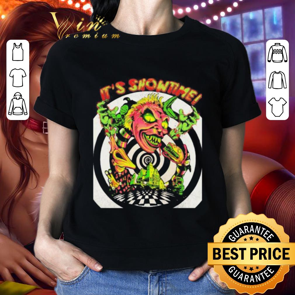 It’s showtime funny beetlejuice halloween shirt