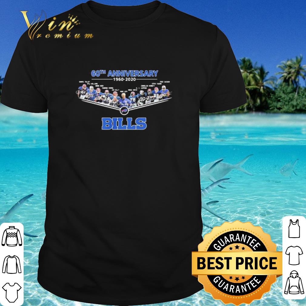 Best The Buffalo Bills Legends 60th Anniversary 1960 2020 shirt
