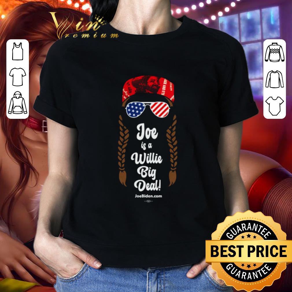 Joe Biden Is A Willie Big Deal American Flag Glasses shirt