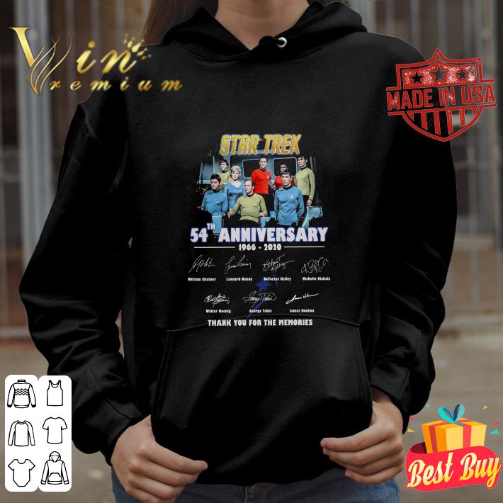 52a250d8 hot star trek 54th anniversary 1966 2020 william shatner leonard kimoy shirt 4 - Hot Star Trek 54th anniversary 1966-2020 William Shatner Leonard Kimoy shirt