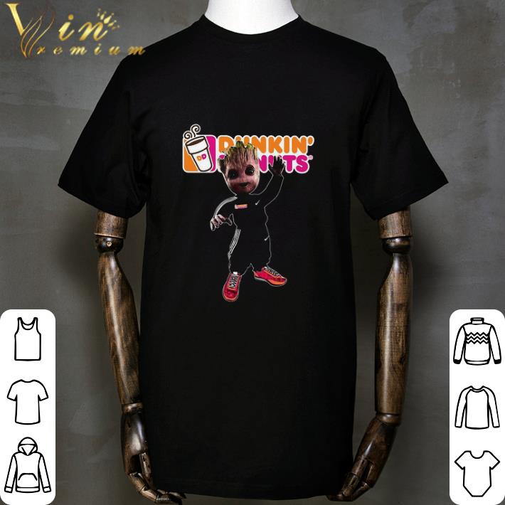 Baby Groot Dunkin’ Donuts Logo shirt