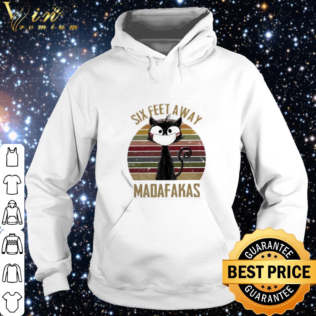 553ebe5c pretty vintage black cat mask six feet away madafakas coronavirus shirt 4 - Pretty Vintage Black Cat Mask Six Feet Away Madafakas Coronavirus shirt