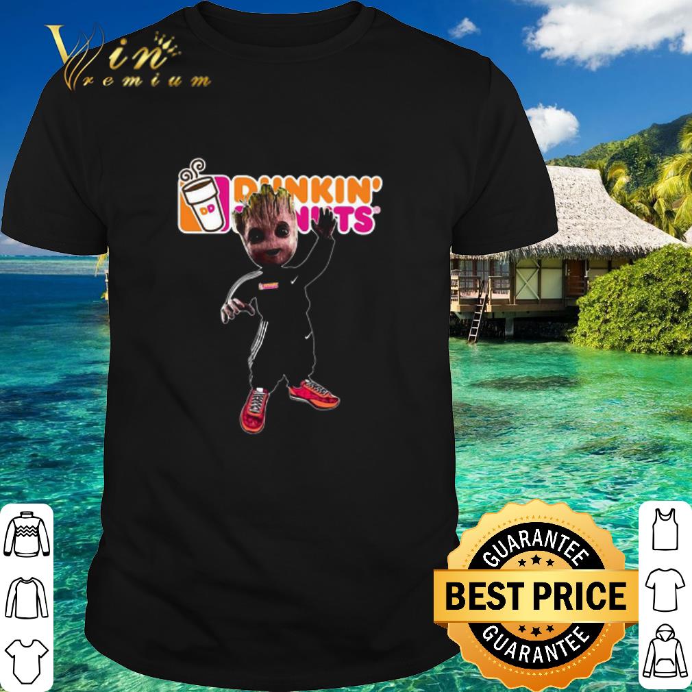 Official Baby Groot Dunkin’ Donuts Logo shirt