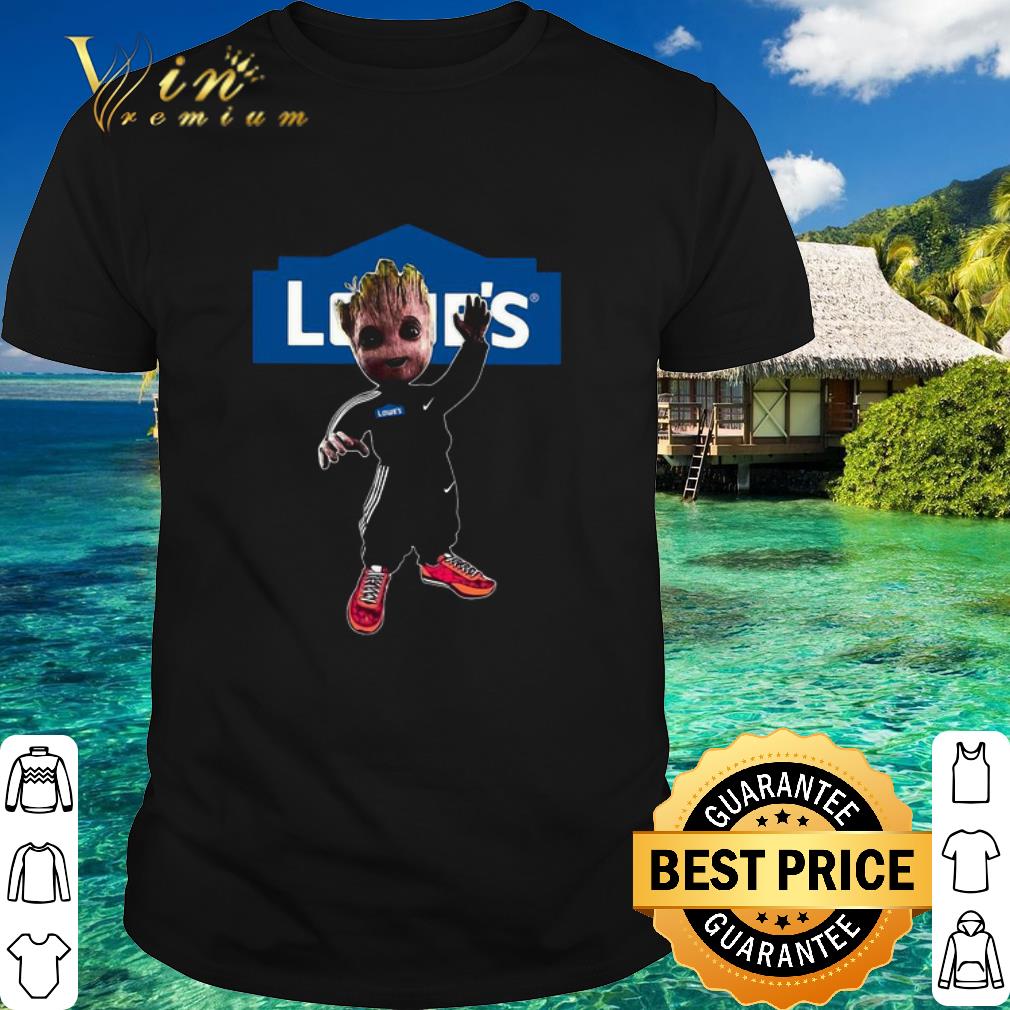 Nice Baby Groot Lowe’s Logo shirt