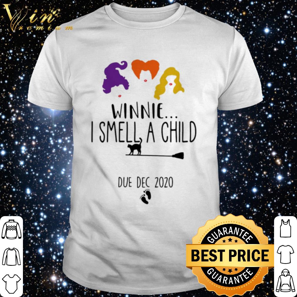 Best Hocus Pocus Winnie I Smell A Child Due Dec 2020 shirt