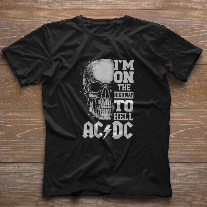 Hot Skull I’m on the highway to hell ACDC shirt