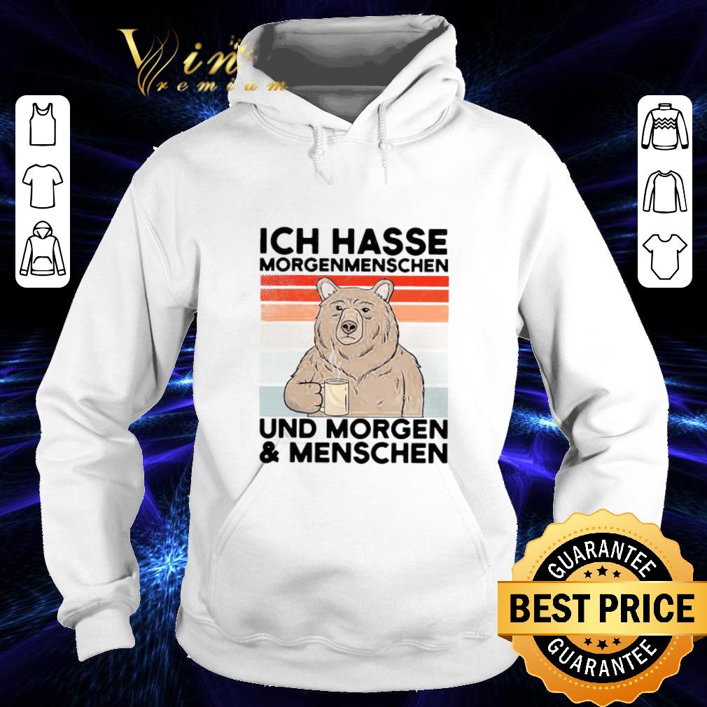 Bear ICH hasse morgenmenschen und morgen and menschen vintage shirt 6f33f373 bear ich hasse morgenmenschen und morgen and menschen vintage shirt 4 - Bear ICH hasse morgenmenschen und morgen and menschen vintage shirt