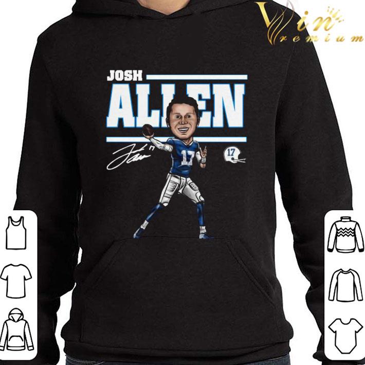 70bd4a5f 17 josh allen buffalo bills signature shirt 4 - 17 Josh Allen Buffalo Bills signature shirt