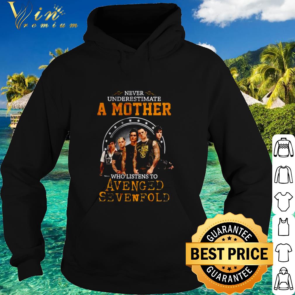 720a0132 original never underestimate a mother who listens to avenged sevenfold shirt 4 - Original Never underestimate a mother who listens to Avenged Sevenfold shirt